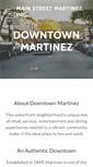 Mobile Screenshot of downtownmartinez.org